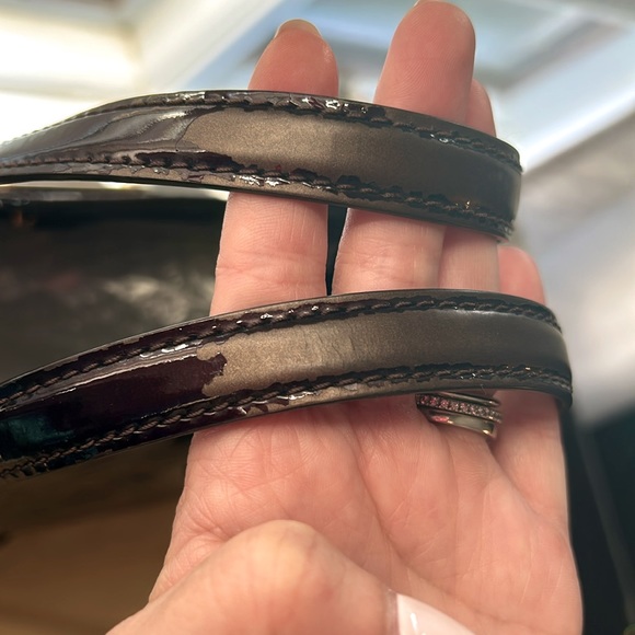 ✨ LOUIS VUITTON ✨ Authentic Monogram Vernis Wilshire PM Handbag Amarante Purple - Picture 9 of 16